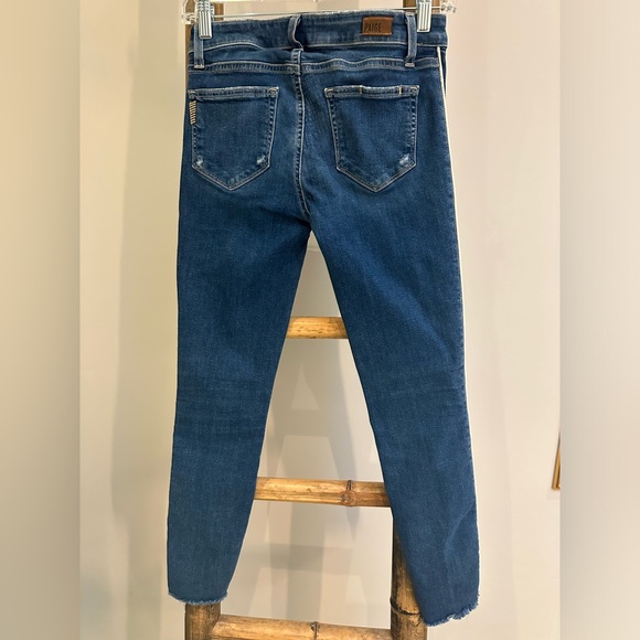 PAIGE Verdugo Piping ankle jeans size 25 in beautiful condition - Picture 3 of 5
